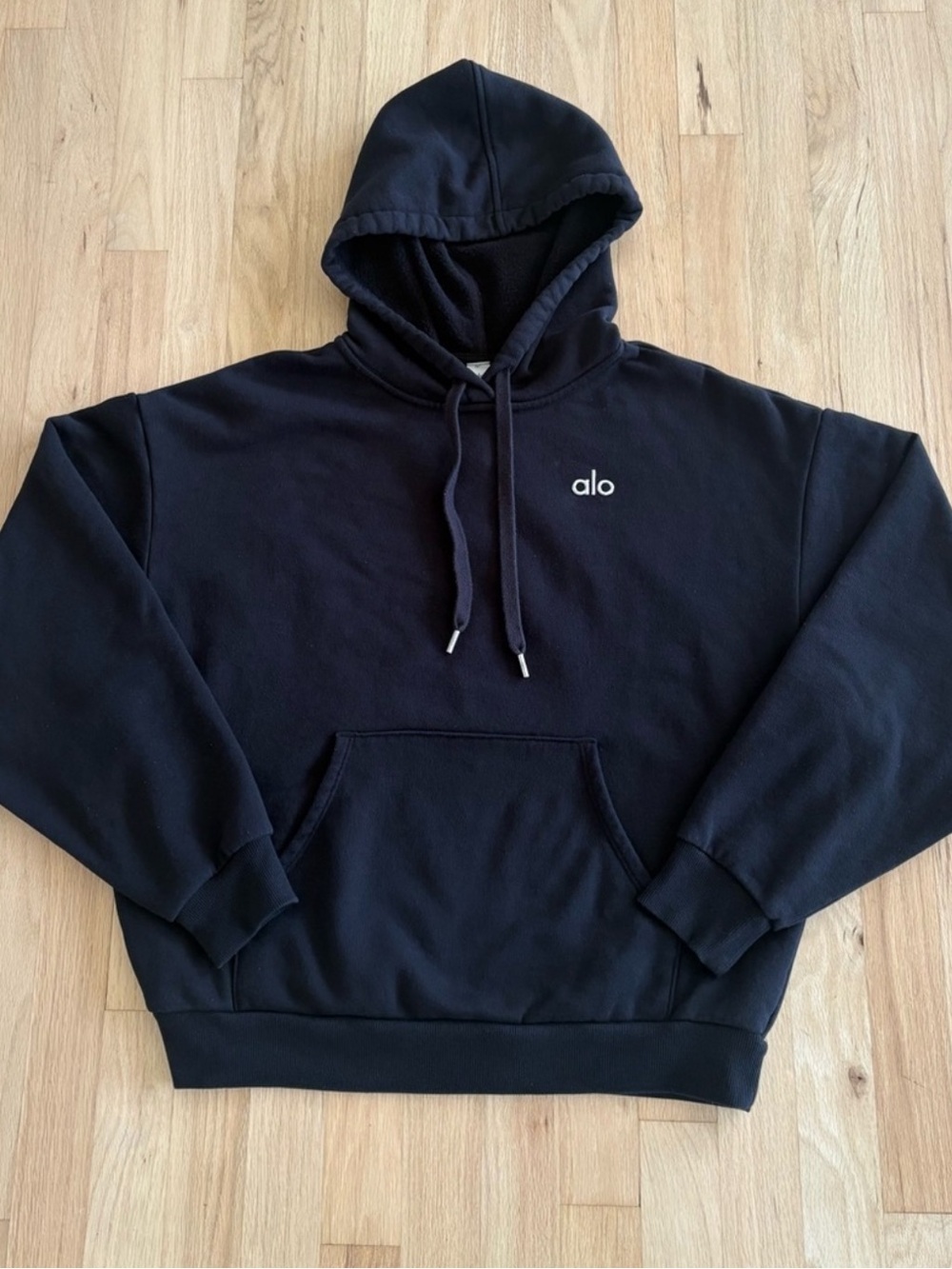 🆕 NWT 🆕 ALO Yoga Black Accolade Hoodie - unisex Medium